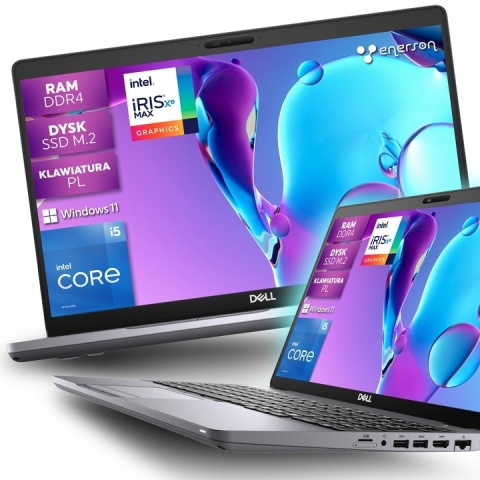 Laptop Dell Latitude 5510 i5 16GB RAM 1TB SSD 15,6" dotykowy Full HD powystawowy