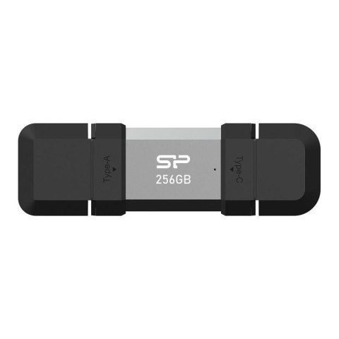 Silicon Power Pendrive Silicon Power Mobile C51 256GB USB-A USB 3.2 Type-C 200MB/s Srebrny