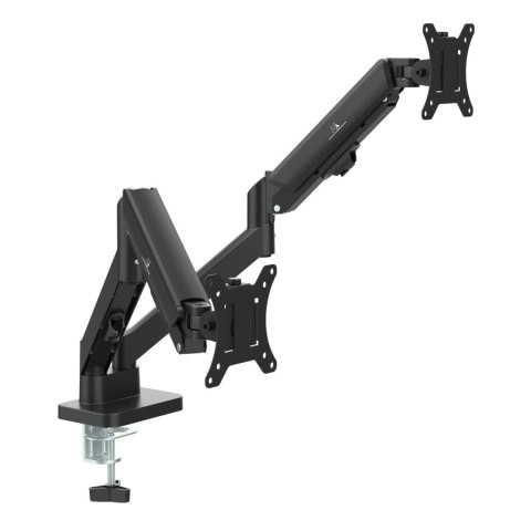 Maclean Uchwyt na 2 monitory Maclean MC-134, sprężyna gazowa, 17"-32", 2-10kg, czarny