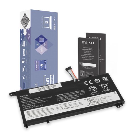 Bateria Mitsu do Lenovo ThinkBook 14 G2 G3 G4, 15 G2 G3 G4