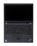 LENOVO ThinkPad T490S i5-8265U 16GB 256GB SSD 14" FHD Win11pro + zasilacz UŻYWANY