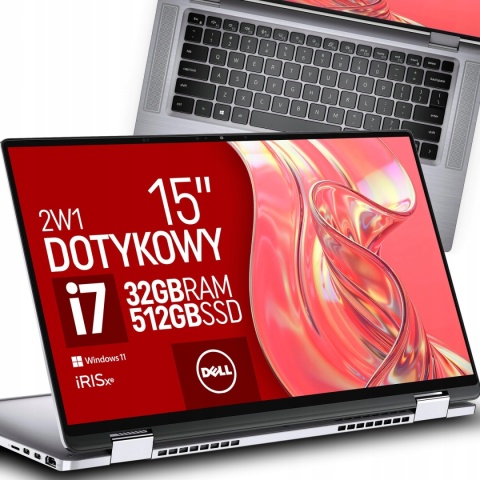 Laptop Dell Latitude 9520 2w1 i7 32GB RAM 2TB SSD 15,6" Full HD powystawowy