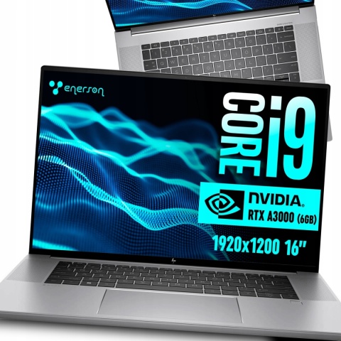 Laptop HP Zbook Studio 16 G9 i9 32GB RAM 2TB SSD 16" Full HD+ powystawowy