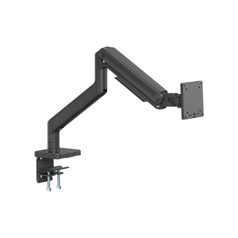 Digitus Ramię biurkowe pojedyncze DIGITUS z zaciskiem i sprężyną mechaniczną 1xLCD max. 49" 20kg, VESA: 75x75, 100x100, czarne