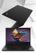 Laptop Lenovo ThinkPad T490 i7 24GB RAM 512GB SSD 14" Full HD dotykowy powystawowy