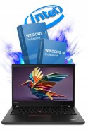 Laptop Lenovo ThinkPad T490 i7 24GB RAM 1TB SSD 14" Full HD dotykowy powystawowy