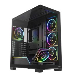 Modecom Obudowa Modecom Volcano Stellar Plus ARGB MIDI 5F, czarna