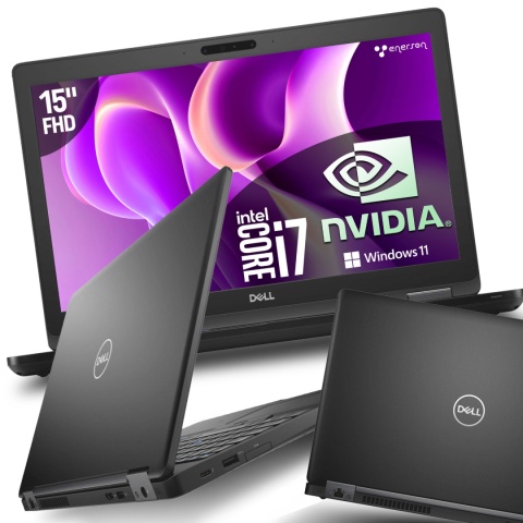 Laptop Dell Latitude 5590 i7 16GB RAM 512GB SSD 15,6" Full HD GeForce MX130 powystawowy