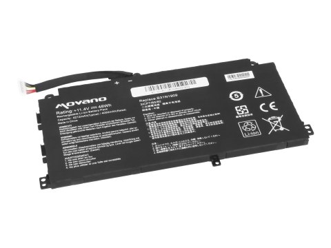 Bateria Movano do Asus ExpertBook B2 B2402CBA, P2451F