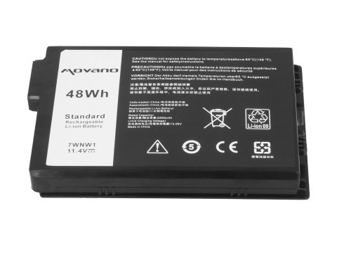 Bateria Movano do Dell Latitude 7424, 5424 Rugged