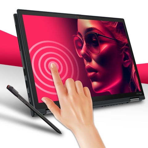 Laptop Lenovo ThinkPad X13 Yoga G3 i5 16GB RAM 2TB SSD 1920x1200 13,3" Full HD dotykowy powystawowy