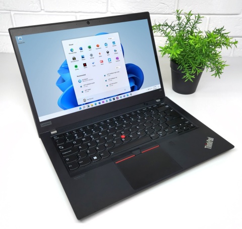 Laptop Lenovo ThinkPad T14 Gen 1 AMD RYZEN 16GB RAM 512GB SSD 14" Full HD dotykowy powystawowy