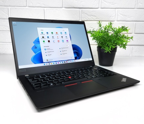 Laptop Lenovo ThinkPad T14 Gen 1 AMD RYZEN 16GB RAM 1TB SSD 14" Full HD dotykowy powystawowy