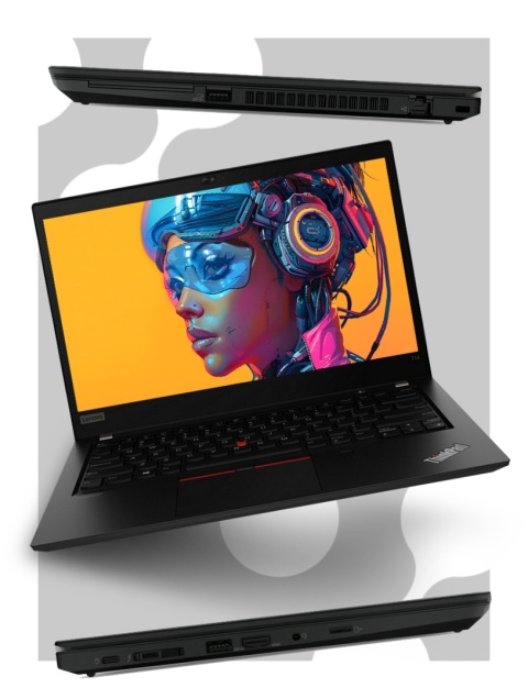 Laptop Lenovo ThinkPad T14 Gen 1 AMD RYZEN 32GB RAM 2TB SSD 14" Full HD dotykowy powystawowy