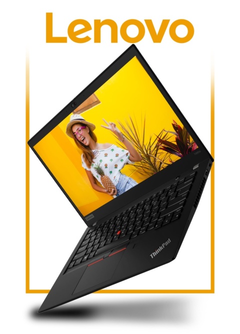 Laptop Lenovo ThinkPad T490s i5 16GB RAM 512GB SSD 14" Full HD  powystawowy
