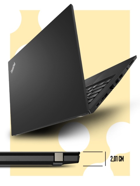 Laptop Lenovo ThinkPad T480s i5 16GB RAM 512GB SSD 14" Full HD poleasingowy