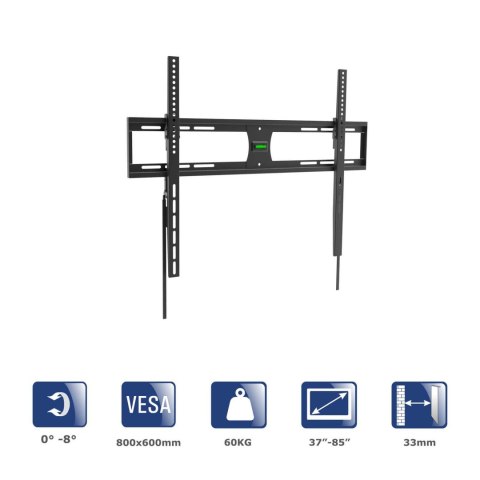 AKYGA Uchwyt do telewizora Akyga AK-MB-09 wieszak 60kg VESA 800x600mm 37-85"