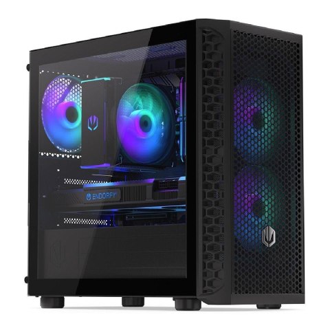 COOLING.PL Obudowa Endorfy Signum M30 ARGB mATX z oknem bez zasilacza czarna