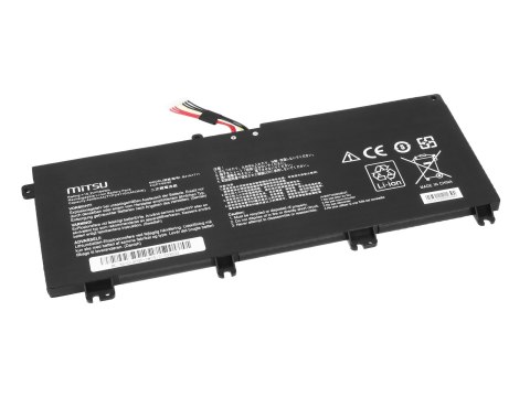 Bateria Mitsu do Asus TUF Gaming FX705D, FX705G, PX705G (długa taśma)