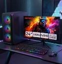Zestaw KOMPUTER GAMINGOWY RYZEN 5 32GB RAM 1TB SSD+ Monitor do gier 24 WiFi