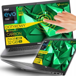 Laptop Dell Latitude 7430 CARBON i7 32GB RAM 2TB SSD 14,1" dotykowy Full HD powystawowy