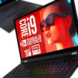 Laptop Lenovo ThinkPad T15g G1 i9 32GB RAM 2TB SSD 15,6" Full HD RTX 2070 powystawowy