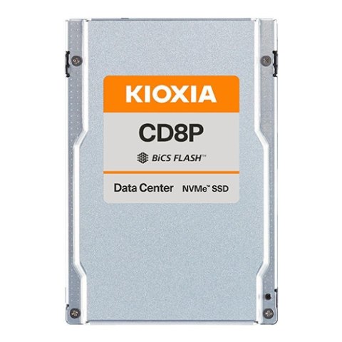 KIOXIA Dysk SSD KIOXIA CD8P-R 7,68TB 2,5" U.2 PCIe Gen5 NVMe (12000/5500 MB/s)