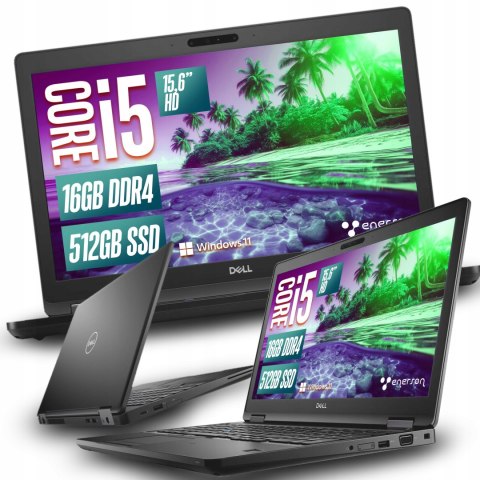 Laptop Dell Latitude 5590 i5 16GB RAM 1TB SSD 15,6" Full HD powystawowy