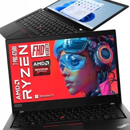 Laptop Lenovo ThinkPad T14 Gen 1 AMD RYZEN 7 32GB RAM 512GB SSD 14" Full HD powystawowy