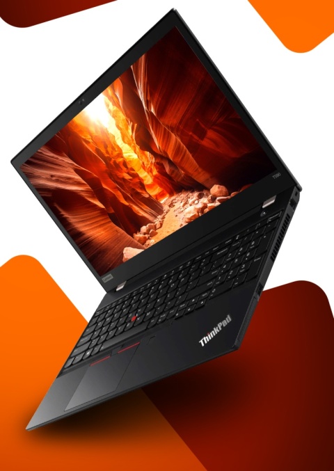 Laptop Lenovo ThinkPad T590 i7 32GB RAM 512GB SSD 14" Full HD GeForce MX250 Poleasingowy