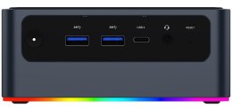 Mini PC Qoobe U155H Core Ultra 7 155H/16GB/SSD 512GB/Win 11 Pro czarny( branded as Morefine)