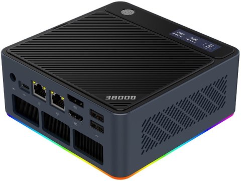Mini PC Qoobe U155H Core Ultra 7 155H/16GB/SSD 512GB/Win 11 Pro czarny( branded as Morefine)