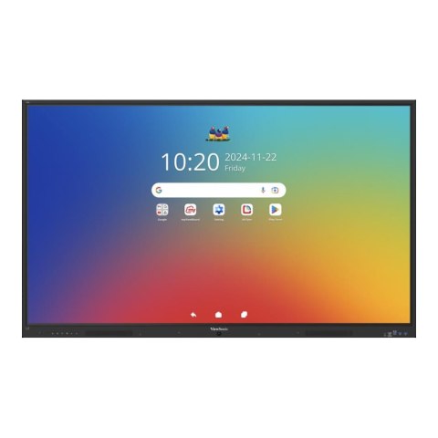 VIEWSONIC EUROPE Monitor interaktywny ViewSonic ViewBoard IFP6535-1-1C 65" 4K (Android 16, EDLA)