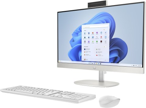 HP AiO 24-cr0312nw Ryzen 5 7520 23.8" FHD IPS 250nits AG 16GB DDR5 SSD512 Radeon 610M Cam720p kB+Mouse Win11 Shell White 2Y