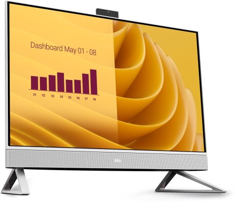 Dell 27 AiO EC27250 i5-1334U 27.0"FHD Matt 16GB DDR5 SSD512 Iris Xe Graphics Cam 5MP WLAN+BT Backlit Kb W11Pro 3Y ProSupport