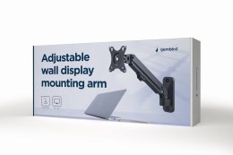 GEMBIRD ŚCIENNE REGULOWANE RAMIĘ/UCHWYT NA MONITOR 17-27, VESA 100X100MM, DO 7 KG (OUTLET)