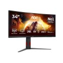 MONITOR AOC LED 34" CU34G4Z Fast VA WQHD 240Hz