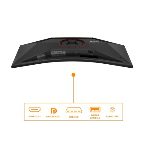 MONITOR AOC LED 34" CU34G4Z Fast VA WQHD 240Hz