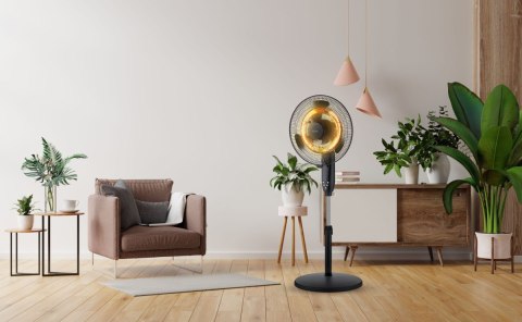 Wentylator 2 w 1 z funkcją grzania NOVEEN F740 Tuya WiFi Smart 16" (40 cm)