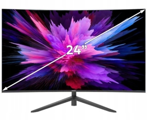 Zestaw KOMPUTER GAMINGOWY RYZEN 5 32GB RAM 1TB SSD + Monitor do gier 24 WiFi