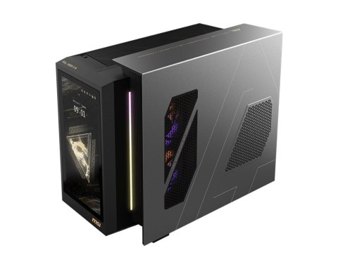 MSI MEG Vision X AI 2NVR7-290EU Ultra 7 265K 64GB DDR5 SSD1TB GeForce RTX 5070 Ti 16G SHADOW 3X OC BE200 WiFi 7+BT 5.4 Win11 Bla