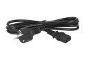Kabel komputerowy 3-żyłowy (trapez) - do PC i UPS [150 szt. karton] -1.8m