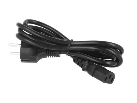 Kabel komputerowy 3-żyłowy (trapez) - do PC i UPS [200 szt. karton] -1.5m