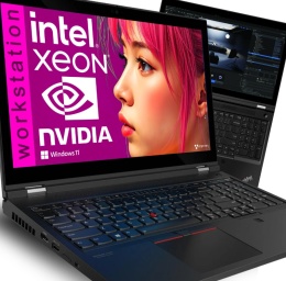 Laptop Lenovo ThinkPad P15 G2 Xeon 16GB RAM 1TB SSD 15,6" Full HD T1200 nowy