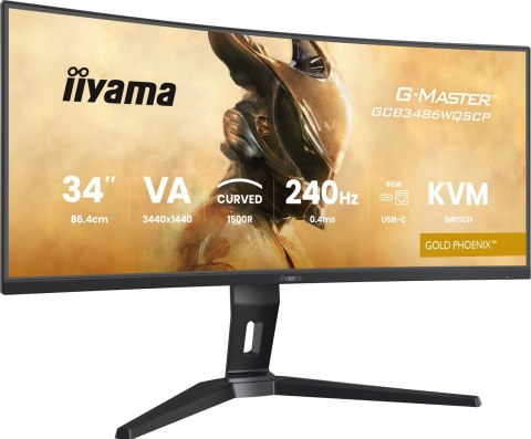 MONITOR IIYAMA LED 34" GCB3486WQSCP-B1 240Hz