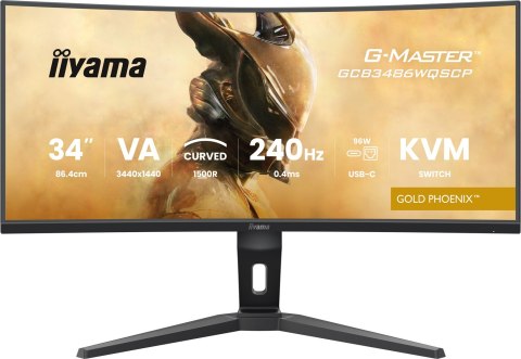 MONITOR IIYAMA LED 34" GCB3486WQSCP-B1 240Hz