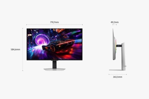 MONITOR SAMSUNG ODYSSEY G8 OLED 32" LS32FG810SUXEN 240Hz (OUTLET)