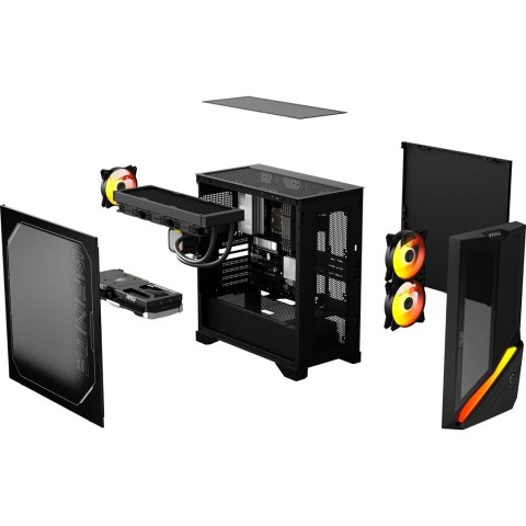 MSI MPG Infinite Z3 X3D 7NVRR7-875EU Ryzen 7 7800X3D 32GB DDR5 SSD1TB GeForce RTX 5070 12G SHADOW 2X AMD/RZ616 Wi-Fi 6E Bluetoot