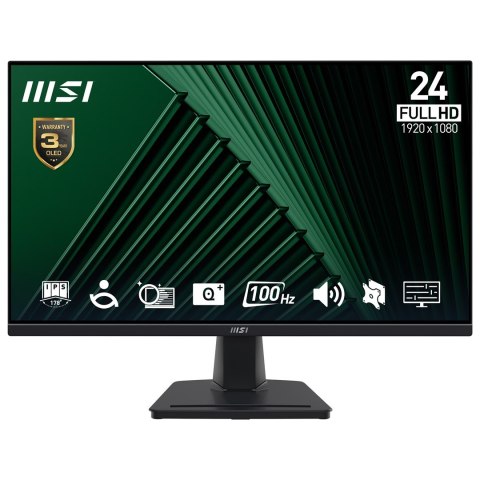 MSI Monitor 23.8" PRO MP245G FHD 100Hz