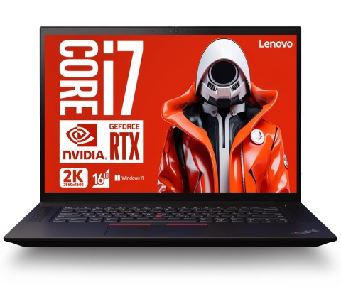 Laptop Lenovo ThinkPad X1 Extreme G4 i7 64GB RAM 512GB SSD 16" 2K RTX 3050 Ti powystawowy